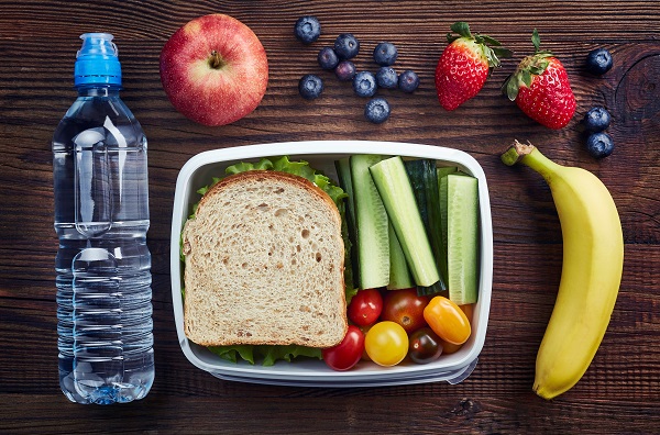 lunchbox with healthy food